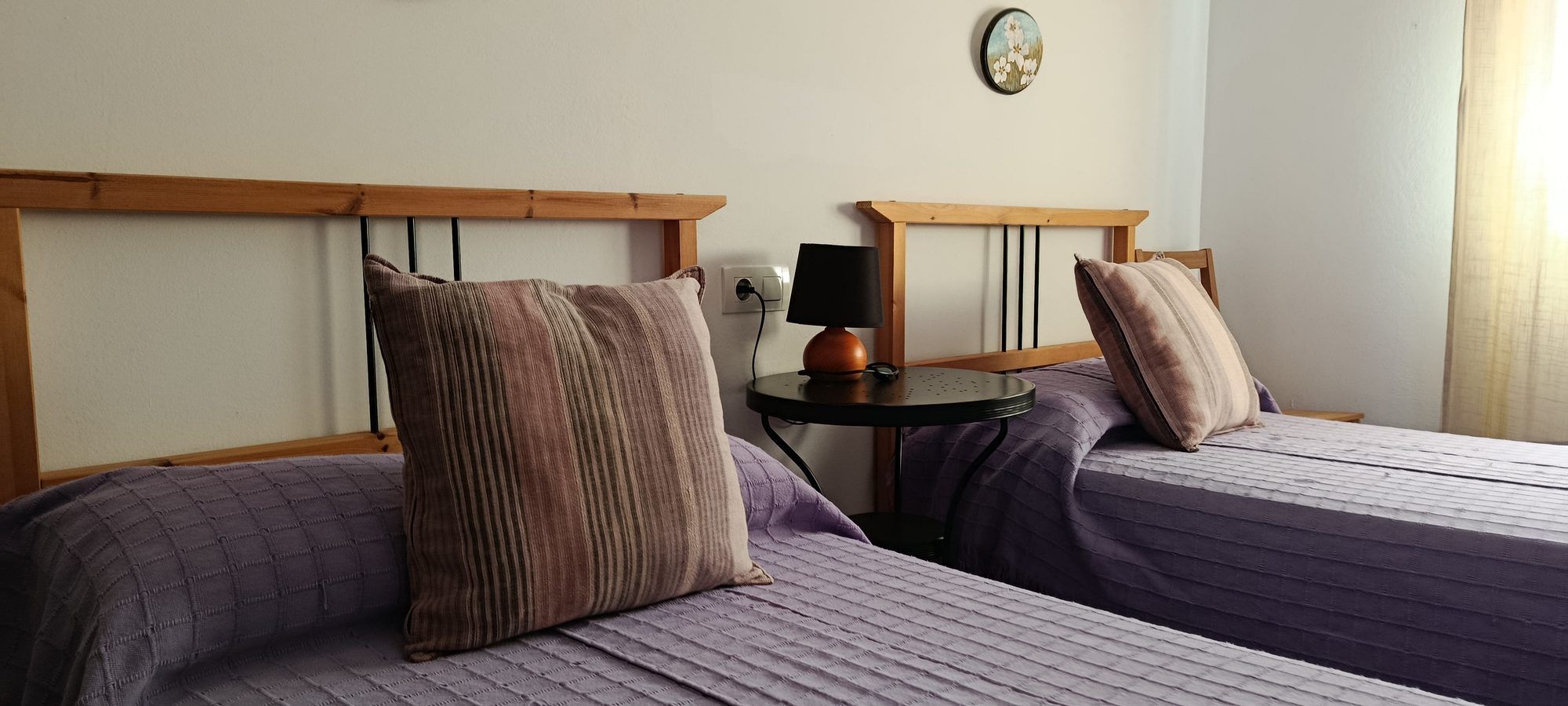 Las camas y cabeceros de madera de Malva